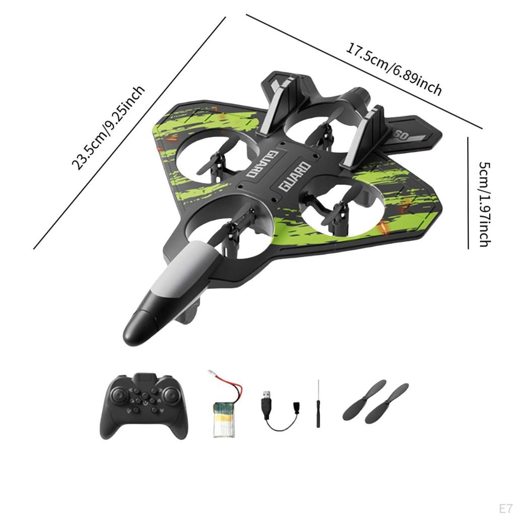 1 Piece Remote Control Airplane Foam Model Fighter with Colorful Lights And
