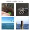 10 Pezzi Esche da Pesca Morbide Ragni Artificiali Esca da Pesca Swimbait Topwater Esca Galleggiante per Pesca all'Aperto