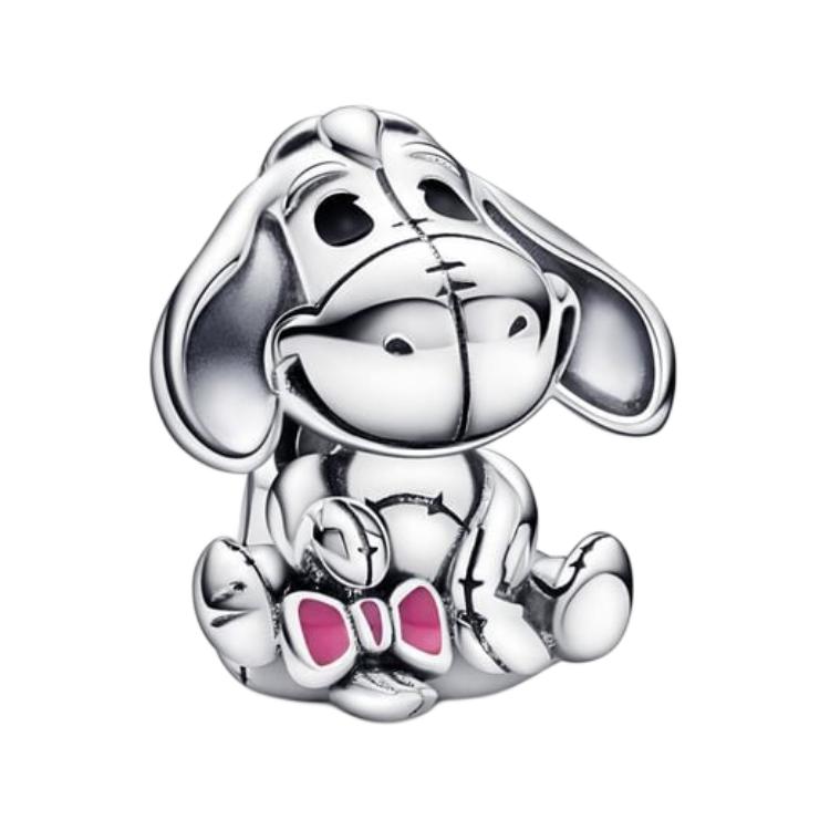 Pandora Donkey Shaped Sterling Silver Enamel Pendant Women pendant 792209C01 Box