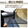 Letics 2-Layer Cargo Net, Luggage Net for Car Trunk, Storage, and Prevents Items from Falling or Slumping