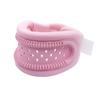 Hollowing Out Breathable Neck Brace Sponge Prevent Bowing Neck Tilted Forward Relieves Pain Cervical Pressure Soft Neck Support