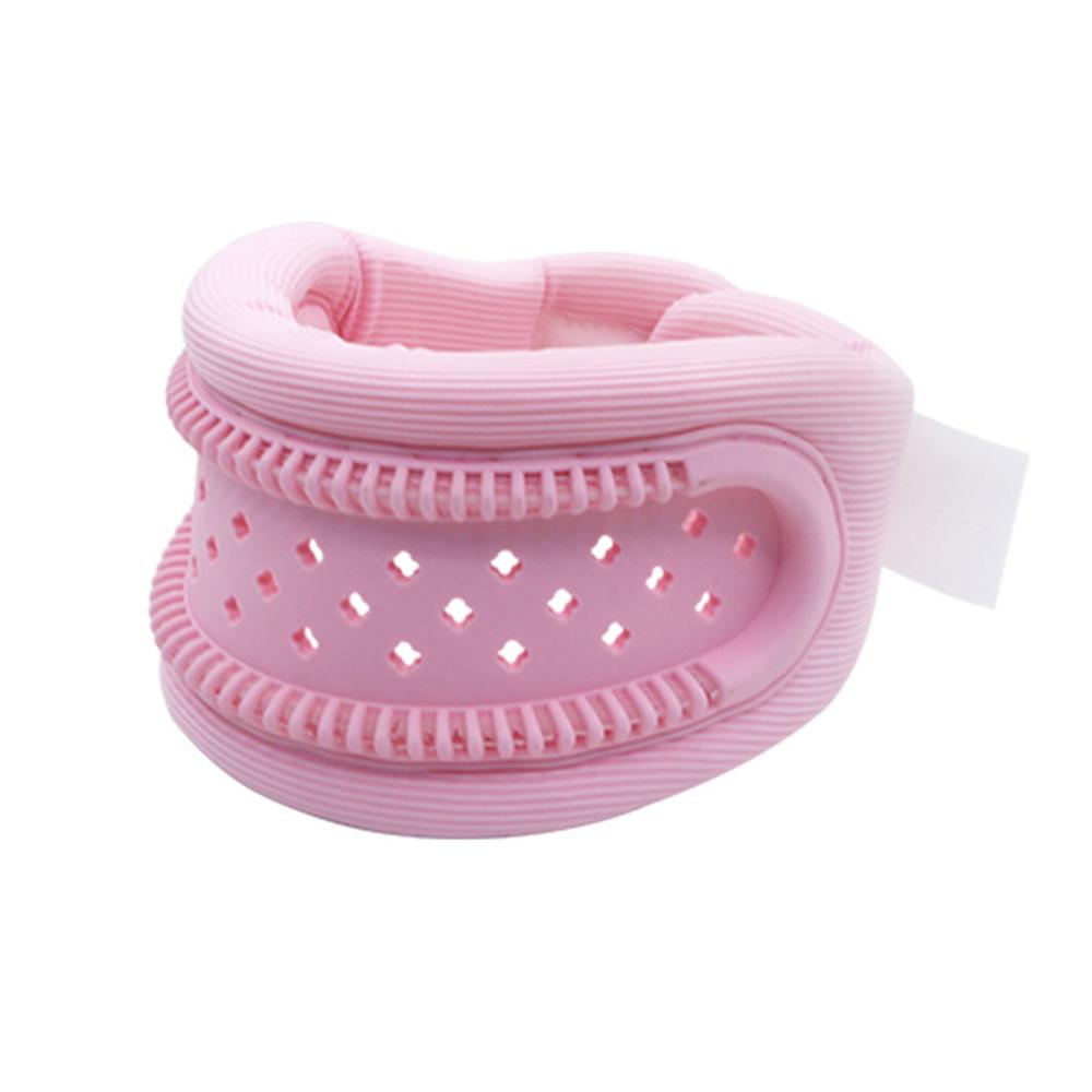 Hollowing Out Breathable Neck Brace Sponge Prevent Bowing Neck Tilted Forward Relieves Pain Cervical Pressure Soft Neck Support