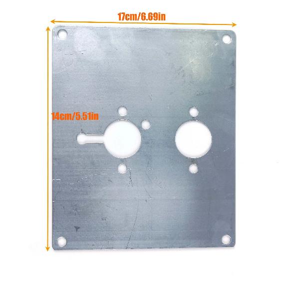 Air Diesel Heater Base Mounting Bracket Floor Plate Upgraded Black Silver For Eberspacher Webasto Propex Car Truck VAN