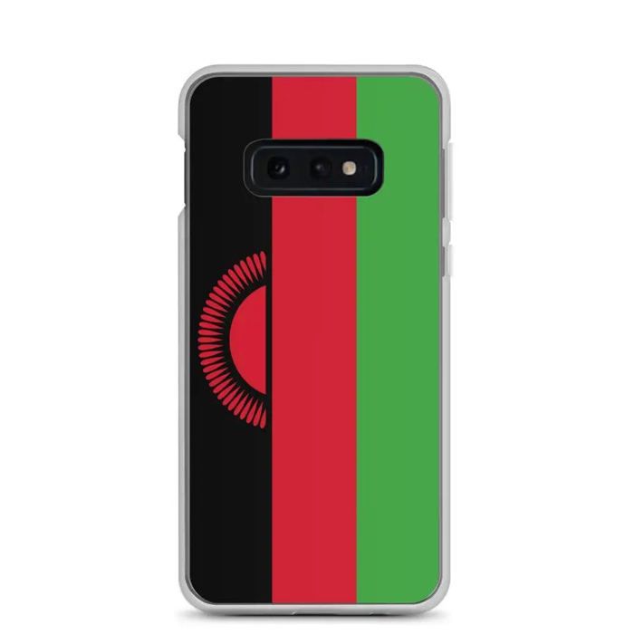 Coque Téléphone - Samsung - Galaxy S22 - Drapeau Malawi - Souple - Multicolore