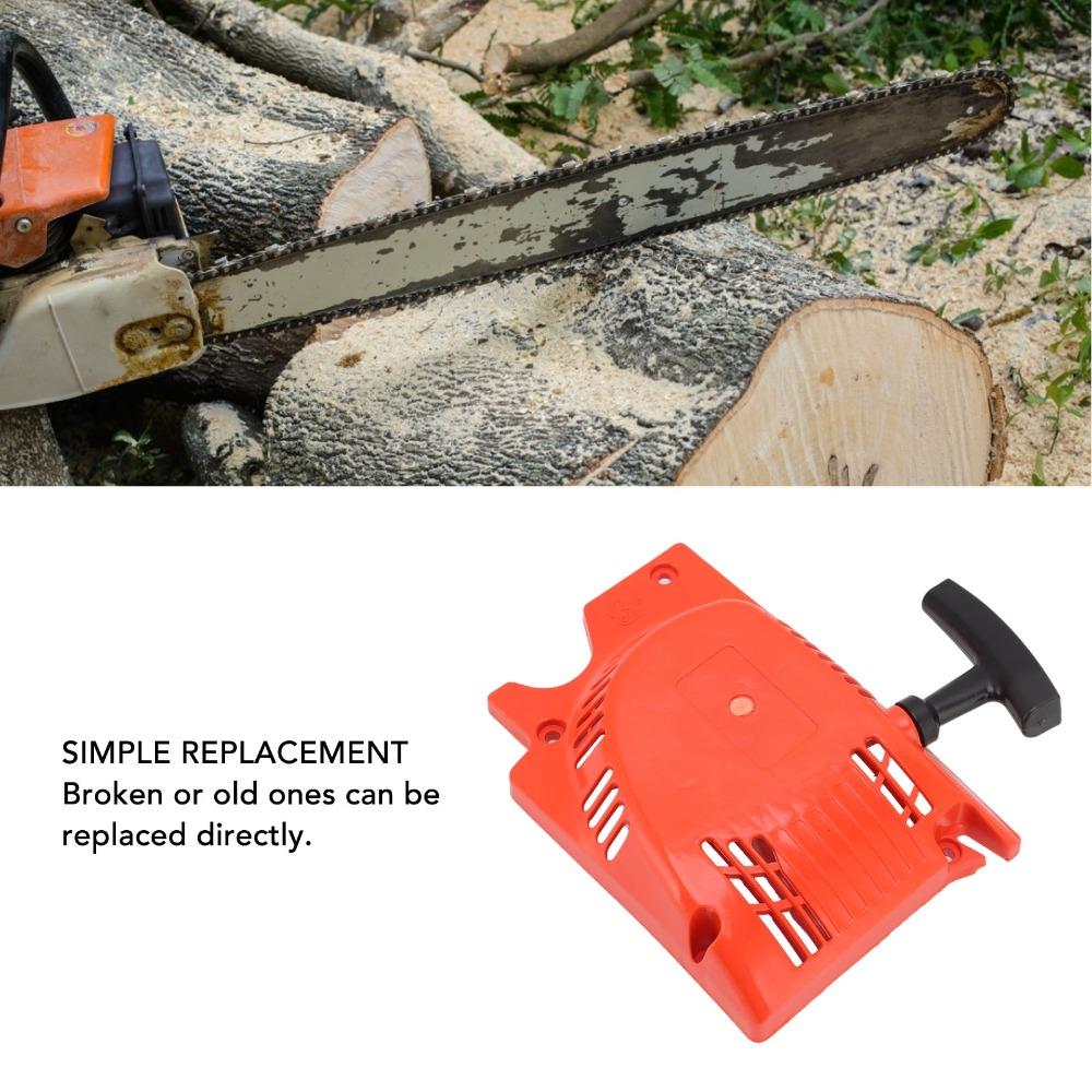 ABS Pull Starter Assembly Comfort Grip Handle Chainsaw Equipment for 4500 5200 5800