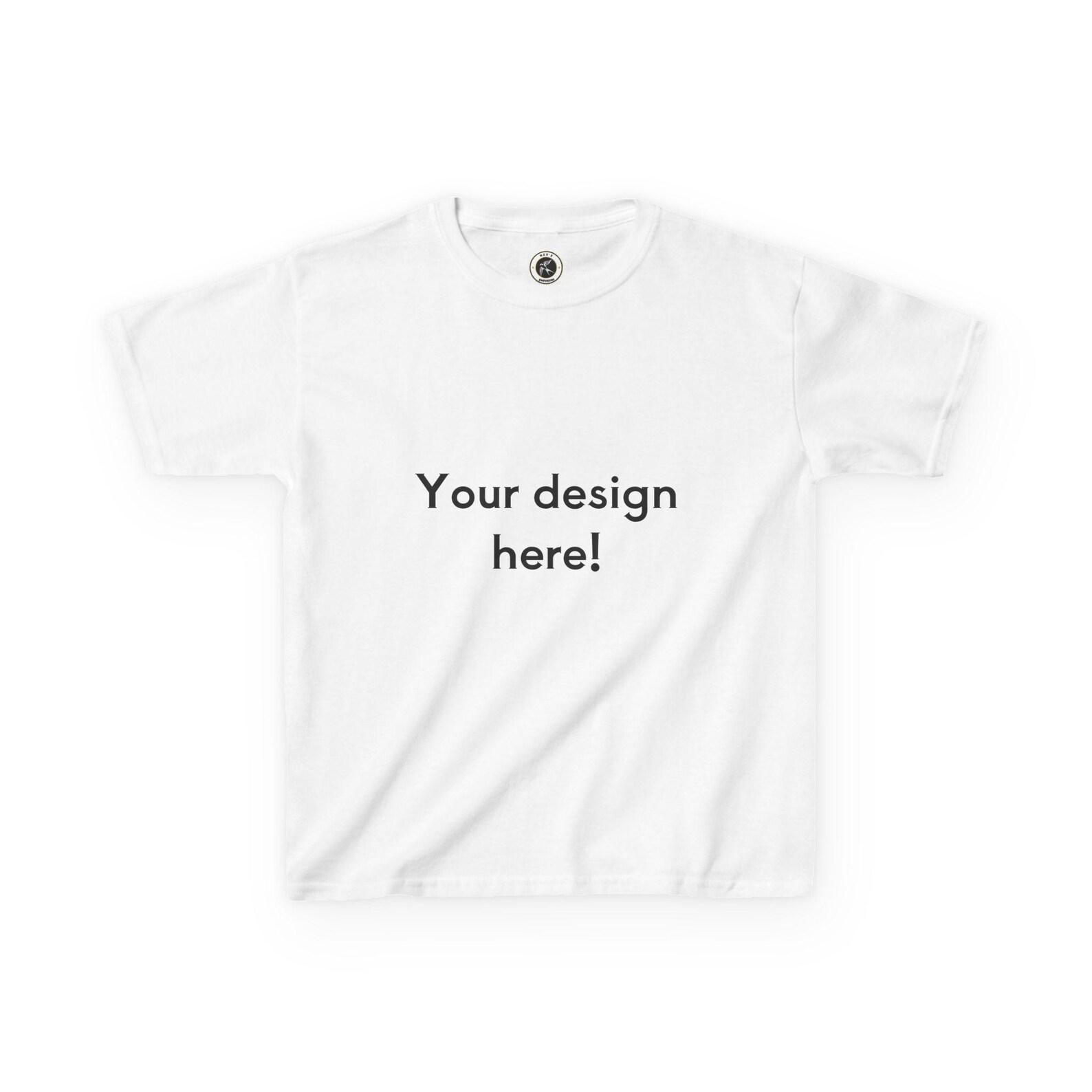 Customizable Kids Cotton Tee: Personalized Back to School Apparel 150