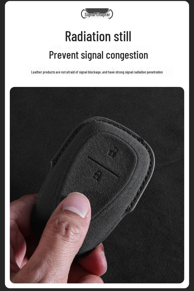 Chevrolet Car Key Cover for Malibu XL, Trax, Tracker, and Trailblazer - Full Protection