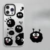 Funny Briquette Stand Suitable for Apple 16 Fulcrum Mobile Phone Case Xiaomi 15pro Cartoon 13 Magnetic 14 Energy Imd