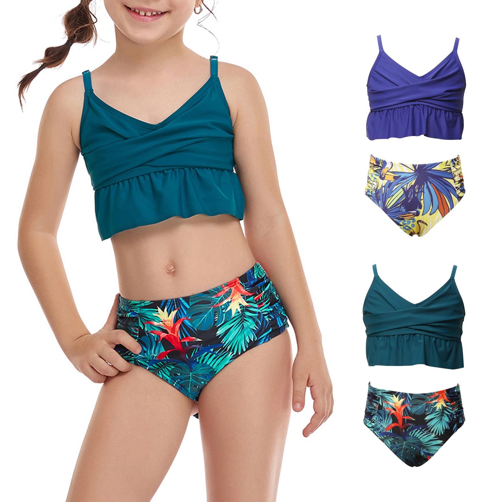 

Summer Girls One-Piece Swimsuit -Swimwear 116