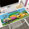 Adventure Time Theme Mouse Pad, Non Slip Rubber Base, Multifunctional Office & Home Decor, Perfect for Workspace Personalization.