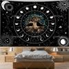 Tarot Altat Cloth Tree Of Life Tapestry Bohemian Divination Celtic Star Witchcraft Tapestrys Aesthetic Home Decor Moon Phases