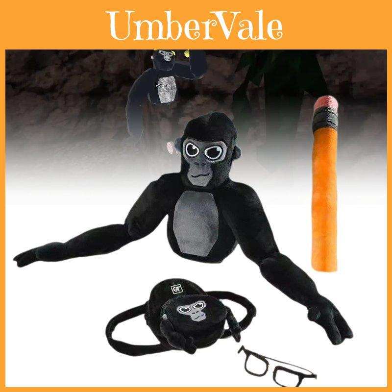 Adorabile Peluche Gorilla Tag Monke Morbido Giocattolo Per Bambini E Collezionisti 60x25 Cm