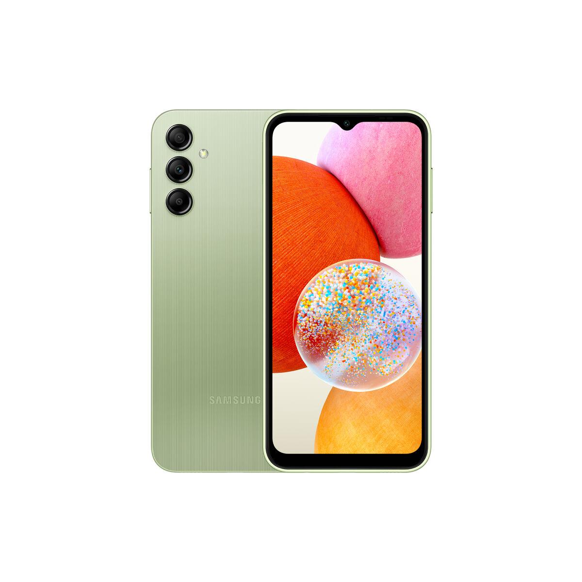 

Смартфон Samsung A14 SM-A145R Зеленый 6,6 дюйма 4 ГБ ОЗУ 128 ГБ