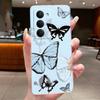 New Design For Redmi 15 5G Case Clear Luxury Fashion Butterfly Flower Pattern Soft TPU Silicone Phone Cover For Redmi15 5G Case