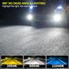 1/2Pcs H4 H7 LED Headlight Bulb H11 H8 H9 H10 H1 H3 Car Fog Light Bulbs 9005 9006 Auto Driving Running Lamps 12000LM 80W 12V