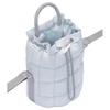Nike Sportswear 3L Quilted Design Tote Bag Shopping Bag Nylon Handbag Small Unisex tote bags Pure-White Gold HQ6709043