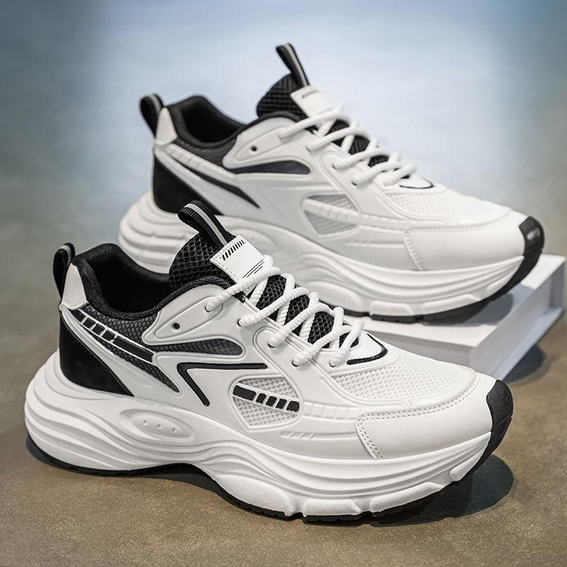

2025 Spring New Men s Shoes Mesh Surface Breathable Platform Shoes Youth Leisure Sports Shoes 39