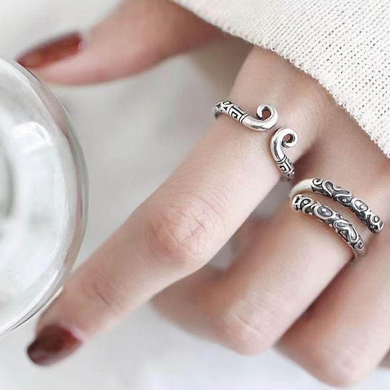 Black Myth WuKong Monkey Unisex Rings for Women Men