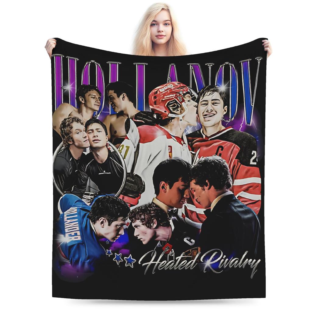 scott hunter heated rivalry Throw Blanket for Couch Soft Cozy Plush Blanket 50x60 Inches Multi-size Bedspreads for All Seasons