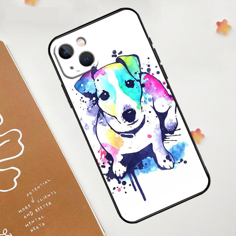 Jack Russell Terrier Case For iPhone 16 15 14 13 12 11 17 Pro Max mini 16e 15 16 Plus 17 Air Funda Cover