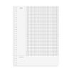 Frosted PP Loose-Leaf Binder Removable Notebook Cover A4/B5/A5 for Office School
