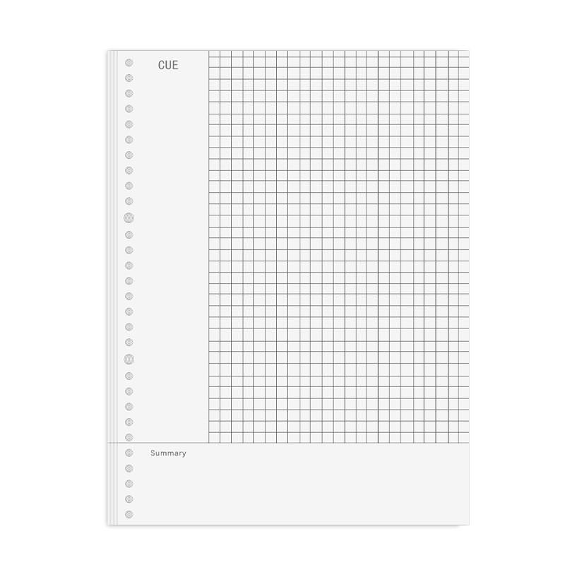 Frosted PP Loose-Leaf Binder Removable Notebook Cover A4/B5/A5 for Office School