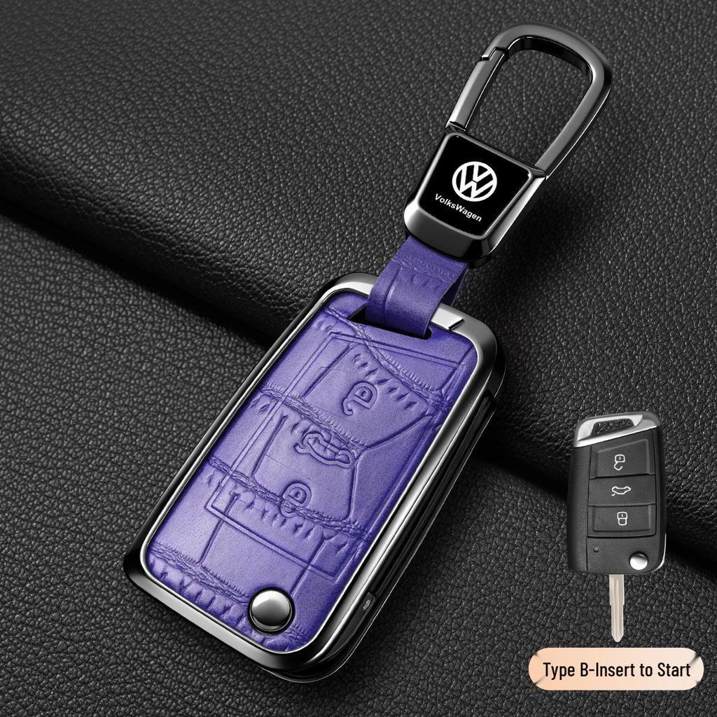 Volkswagen Passat 2017-2018 Schlüsseletui & Schutzhülle mit Haken.