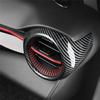 Carbon Fiber ABS Dashboard Air Vent Outlet Cover Trim For Chevrolet Trax 2024