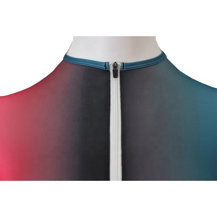 OEM Cycling Jersey Bike Wear Manufacturer Mountain Quick Dry Breathable UV Protection Sublimation Lightweight Teamwear