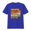 Mens Funny 2 Years Marriage Wedding Anniversary for Him T Shirt Vintage Washed Streetwear Breathable Casual