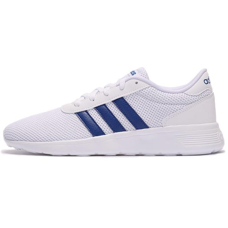 adidas neo Lite Racer 2.0 White Blue Men s FZ1293 EU 40⅔