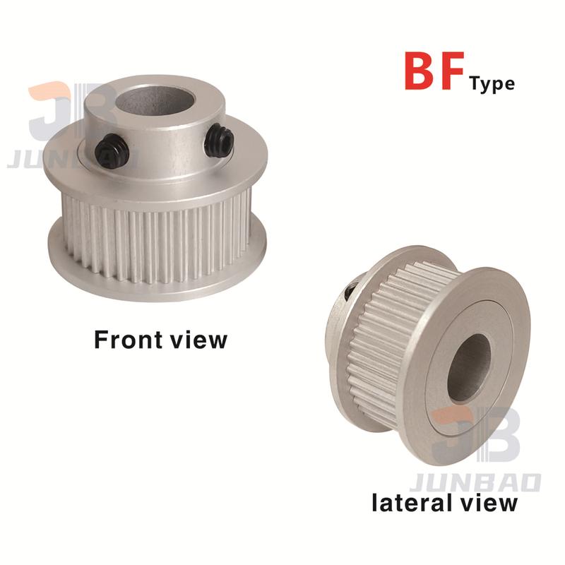 30T/40T/50T/60-Teeth, 2GT Timing pulley, used in transmission systems for DIY/CNC/3D printers, G2M Synchronous toothed wheel