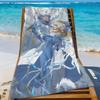 Sunday Game Honkai Star Rail Towel Sports Quick Dry Travel Camping Gear Sandproof Soft Light Large Beach Towel