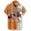 Hawaiian Men's Shirt, Car and Motorcycle Men's Short-sleeved Collared Shirt 2026
