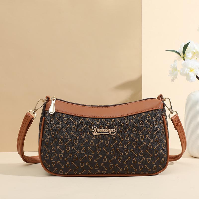 

Женская сумка новая атмосферная простая для мамы среднего возраста на плечо сумка-мессенджер модная модная женская сумка костяной