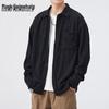 Mark Fairwhale Men's Casual Long Sleeve Lapel Shirt