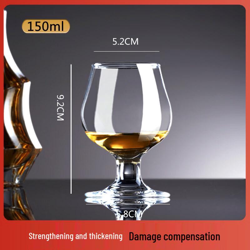 ZISIZ Crystal Glass Brandy & Liquor Glass