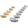 25pcs/Lot High Quality Stainless Steel Lobster Clasps for Jewelry Making Lobster Claw Clasps DIY Bracelet Necklace Wholesale