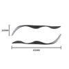 Carbon Fiber Car Head Light Lamp Eyebrow Decorative Stickers For BMW  3 Series E46 M3 1999-2004 Car Styling Auto