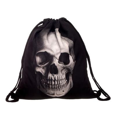 Travel Duffel Bag Waterproof Fashion Lightweight Large Capacity Portable Luggage Bag Funny Skeleton Skull