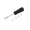 Fixed Value Torque Screwdriver 1/4inch 6.35mm Black Drive Spinner Handle Socket Driver Handle for Bike Repairing