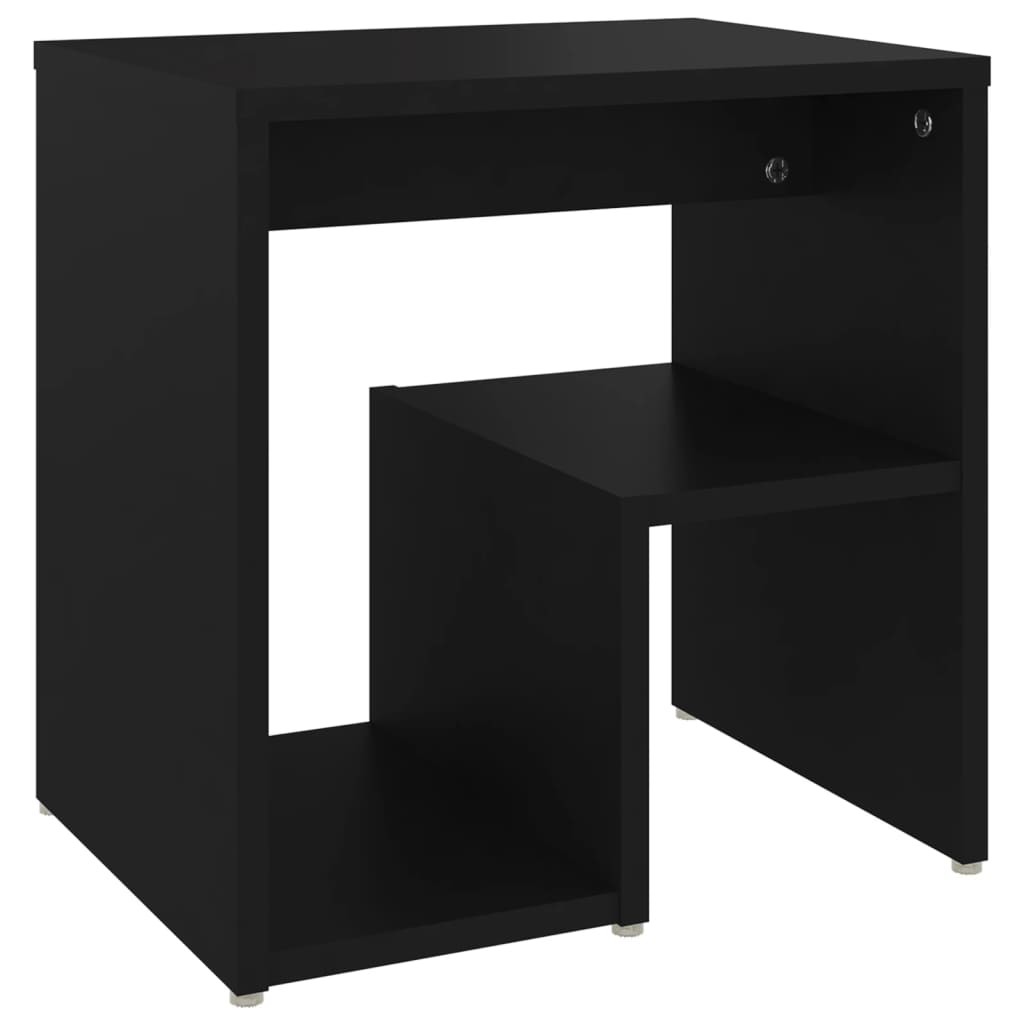 Nightstands 2 pcs Black 40 x 30 x 40 cm Particleboard