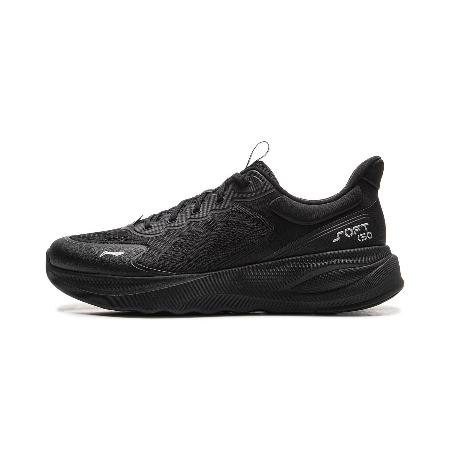 

Li Ning Soft Go 2 V4 Амортизація Нековзкі Зносостійкі Легкі Низькі Повсякденне Взуття Чоловіче Чорний AGLV063-3 43