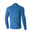 Li-Ning Color Block Letter Casual Comfortable Long Sleeve T-Shirt Men Tops Deep-Sapphire-Blue ASLU129-2