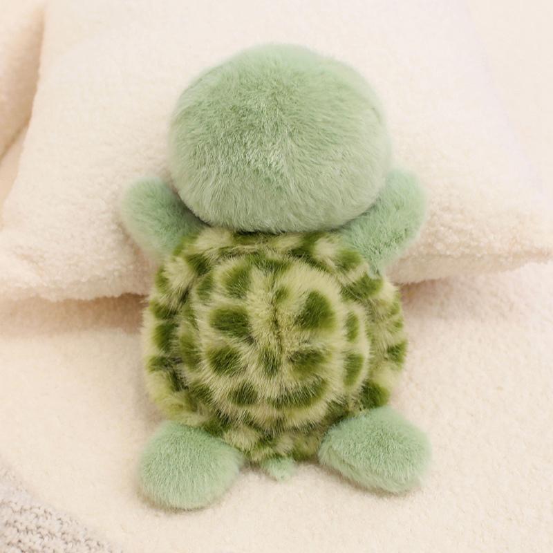 Hot Wholesale Realistic Tortoise Plush Toy Sea Turtle Animal Doll Soft Stuffed Baby Gift Ideal For Girls Birthday Room Decor