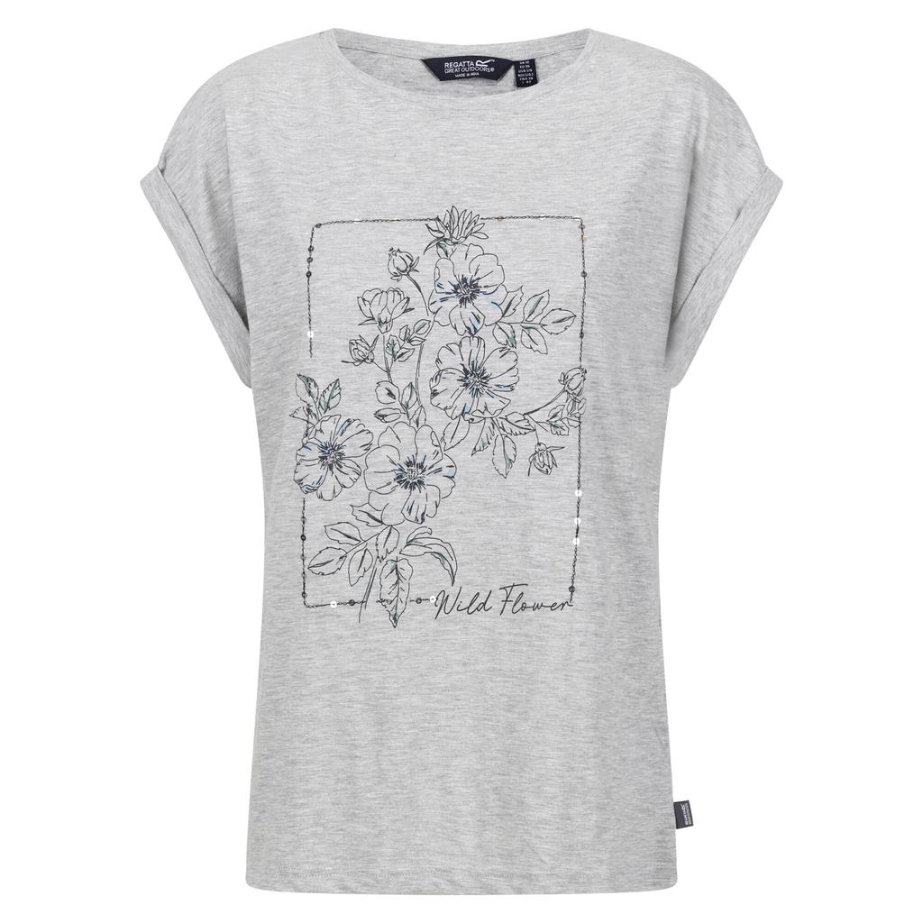 Regatta Womens/Ladies Roselynn Wild Flowers T-Shirt