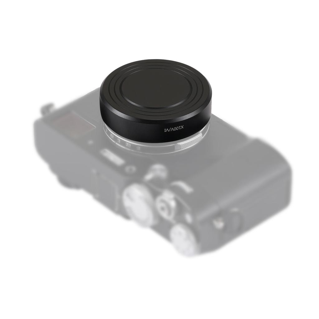 Lens Cap for Fujifilm X100V X100VI Aluminum Alloy Snap On Lens Cover Precise Fit Scratch Proof Lightweight Protection