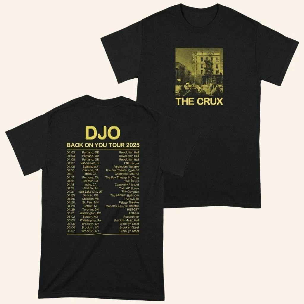 Djo Merch The Crux 2026 NA Tour Vintage Style Unisex T-Shirt BL1853 L