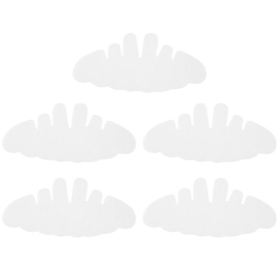 

5 шт. Подкладка от пота для шляпы, моющаяся защита от пота, вставки для бейсболки, гибкий фетровый формирователь полей шляпы для спортивных кепок