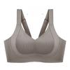 Plus Size Rabbit Ear Cup Minimizer Bra, Wireless Thin Soft Support Lifting Anti-Sag Side Gathering Bra for Full Bust Women
